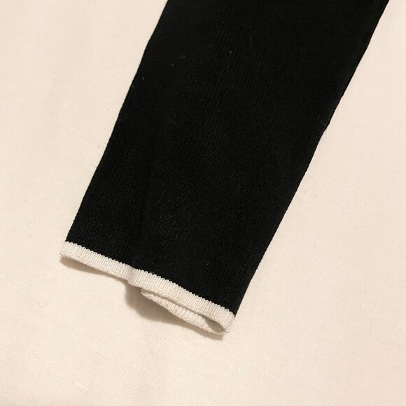 Grey Lab Faux Button Sweater Pullover Womens Small Long Sleeve Top - Picture 16 of 16